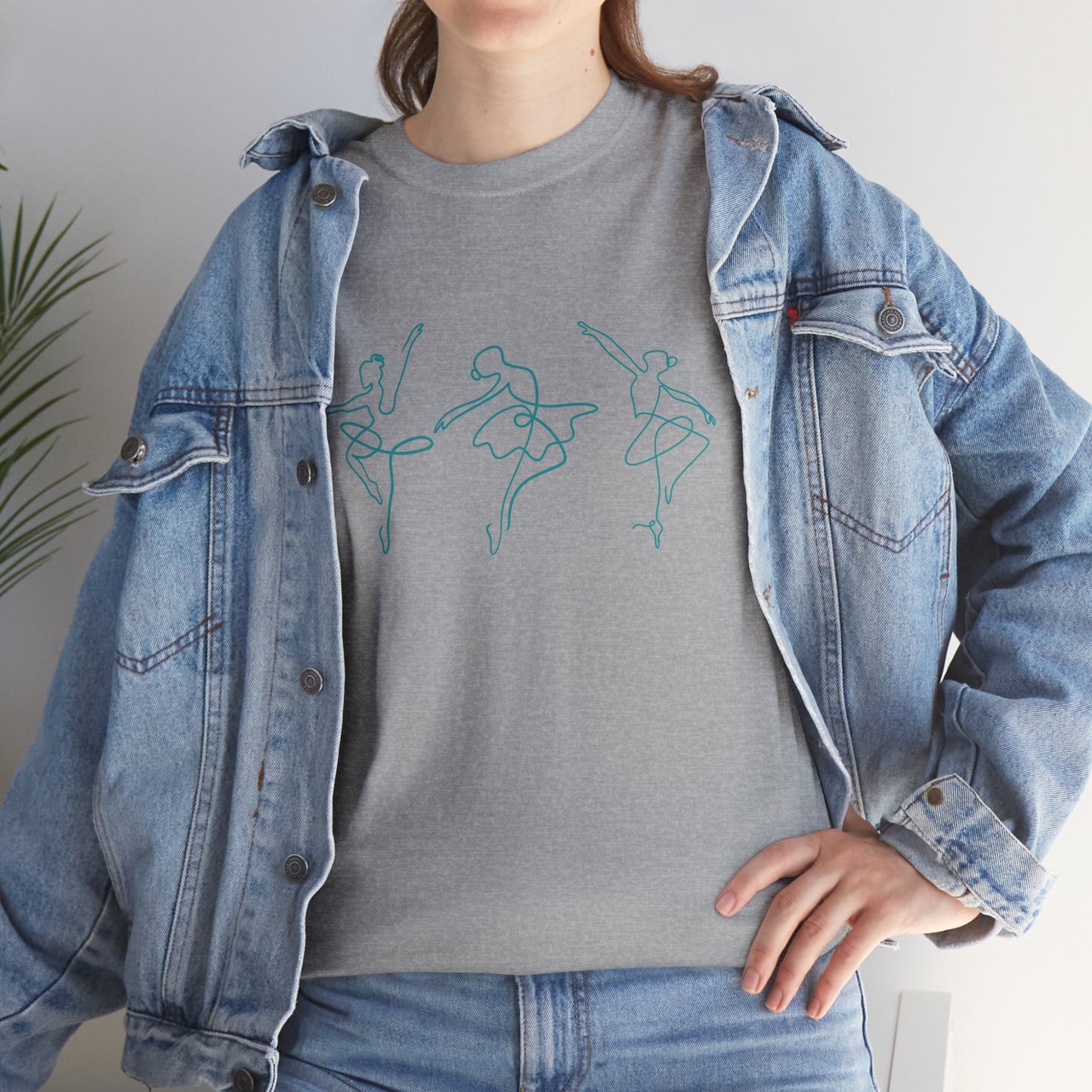 Scribble Dancers, Teal - Adult