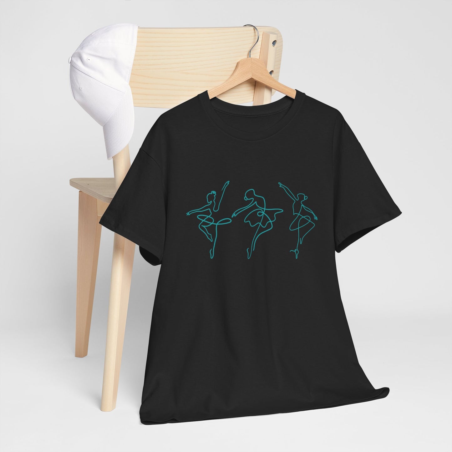 Scribble Dancers, Teal - Adult